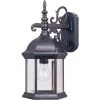 Builder Cast 1-Light Empire Bronze Outdoor Wall Lantern Sconce by Maxim Lighting