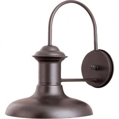 Wharf 1-Light Empire Bronze Outdoor Wall Mount Sconce by Maxim Lighting