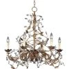 Elegante 6-Light Etruscan Gold Chandelier by Maxim Lighting