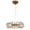 Crystal Garden 6-Light Gold Leaf Pendant by Maxim Lighting