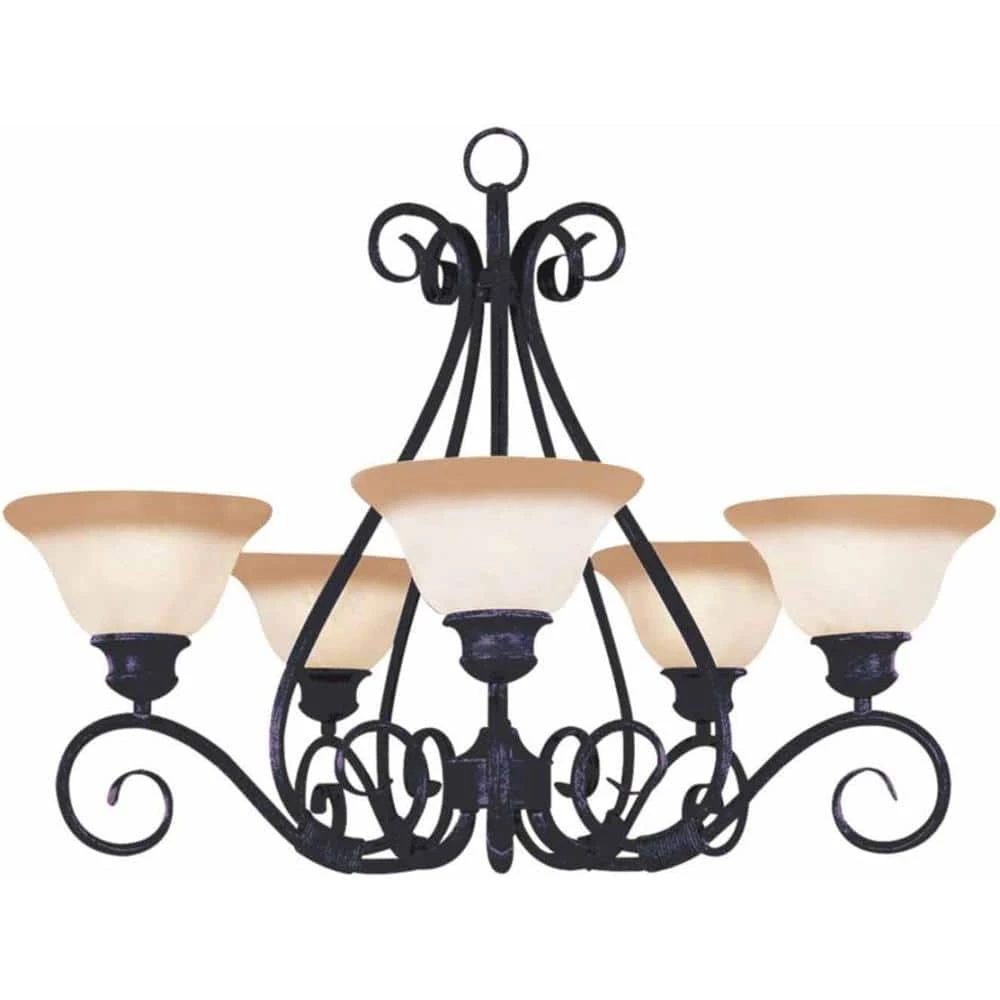 Pacific 5-Light Kentucky Bronze Chandelier by Maxim Lighting 1 Pacific 5-Light Kentucky Bronze Chandelier by Maxim Lighting