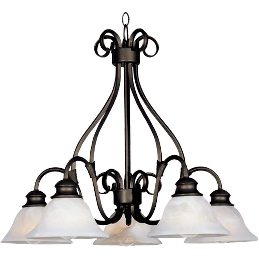 Pacific 5-Light Kentucky Bronze Chandelier by Maxim Lighting 1 Pacific 5-Light Kentucky Bronze Chandelier by Maxim Lighting