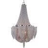 Chantilly 10-Light Polished Nickel Chandelier by Maxim Lighting