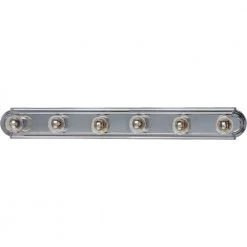 Essentials 6-Light Satin Nickel Bath Vanity Light by Maxim Lighting