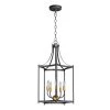 Wellington 5-Light Oil Rubbed Bronze/Antique Brass Pendant by Maxim Lighting