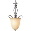 Basix 4-Light Oil-Rubbed Bronze Entry Foyer Pendant by Maxim Lighting