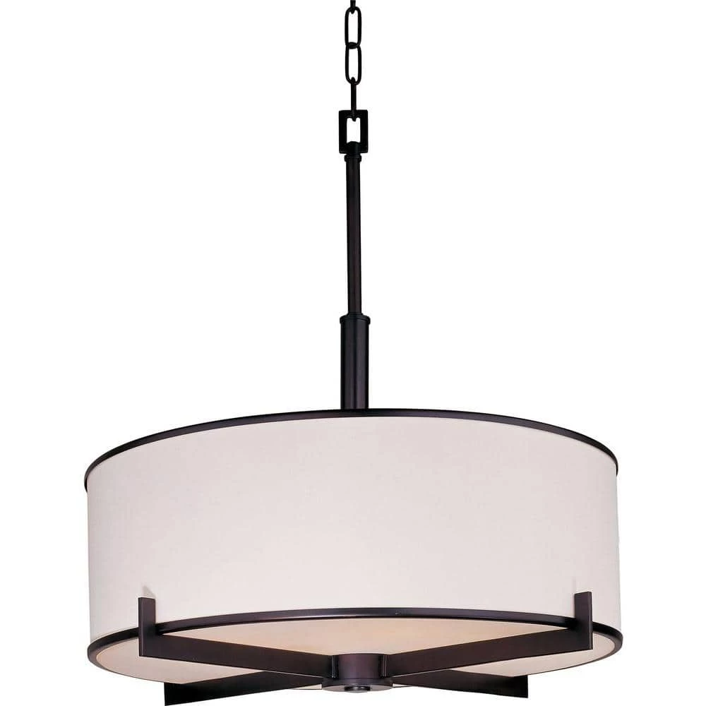 Nexus 4-Light Oil-Rubbed Bronze Pendant by Maxim Lighting 1 Nexus 4-Light Oil-Rubbed Bronze Pendant by Maxim Lighting