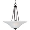 Aurora 2-Light Oil-Rubbed Bronze Invert Bowl Pendant by Maxim Lighting