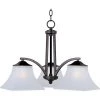 Aurora 3-Light Oil-Rubbed Bronze Chandelier by Maxim Lighting