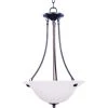 Malaga 3-Light Oil-Rubbed Bronze Invert Bowl Pendant by Maxim Lighting