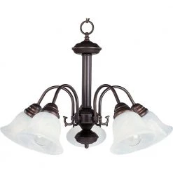 Malaga 5-Light Oil-Rubbed Bronze Chandelier by Maxim Lighting