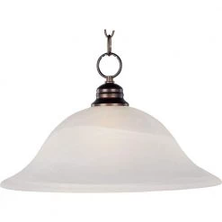 Essentials Oil-Rubbed Bronze 9106x-Single Pendant by Maxim Lighting