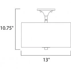 Bongo 2-Light Oil Rubbed Bronze Semi-Flushmount by Maxim Lighting 7 Bongo 2-Light Oil Rubbed Bronze Semi-Flushmount by Maxim Lighting -Maxim Lighting Sales Store oil rubbed bronze maxim lighting flush mount lights 10011omoi 1f 1000
