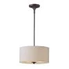 Bongo 2-Light Oil Rubbed Bronze Semi-Flushmount by Maxim Lighting