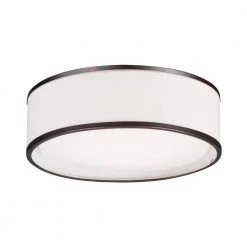 Prime 16 in. Oil Rubbed Bronze Integrated LED Flushmount Light by Maxim Lighting