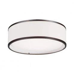 Prime 16 in. Oil Rubbed Bronze Integrated LED Flushmount Light by Maxim Lighting