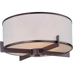 Nexus 3-Light Flush Mount by Maxim Lighting