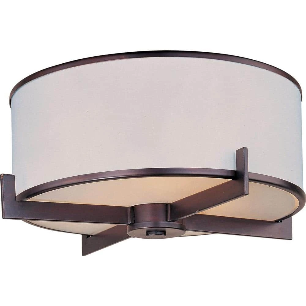 Nexus 3-Light Flush Mount by Maxim Lighting 1 Nexus 3-Light Flush Mount by Maxim Lighting