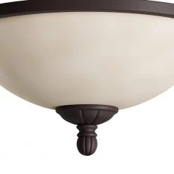 Manor 2-Light Oil-Rubbed Bronze Semi-Flush Mount Light by Maxim Lighting -Maxim Lighting Sales Store oil rubbed bronze maxim lighting flush mount lights 12201fioi 40 1000