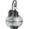 Portsmouth 1-Light Oil Rubbed Bronze Outdoor Wall Lantern Sconce by Maxim Lighting