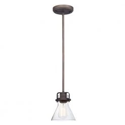 Seafarer 1-Light Oil Rubbed Bronze Pendant by Maxim Lighting