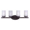 Corona 4-Light Oil Rubbed Bronze Bath Light Vanity by Maxim Lighting