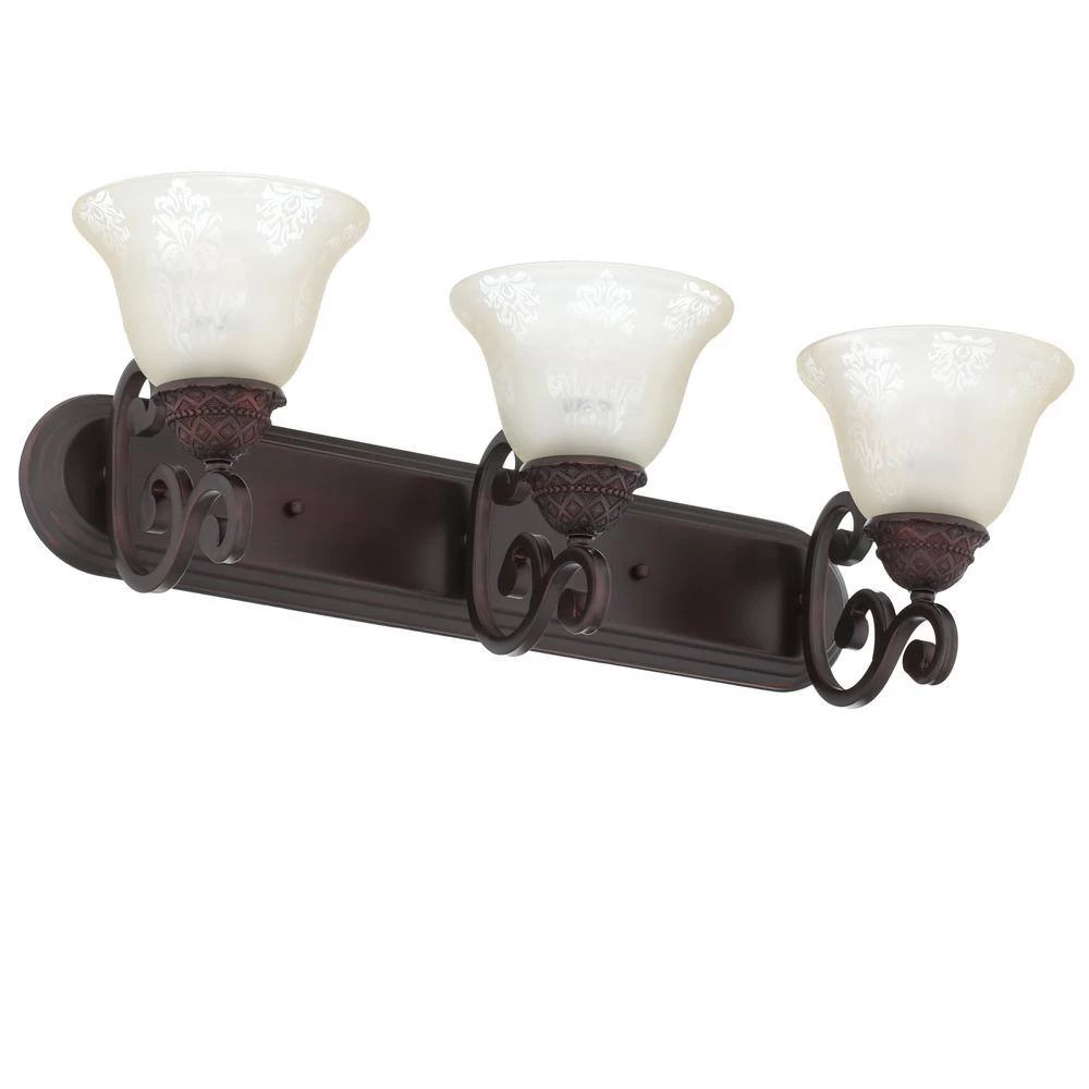 Symphony 3-Light Oil-Rubbed Bronze Bath Vanity Light by Maxim Lighting 5 Symphony 3-Light Oil-Rubbed Bronze Bath Vanity Light by Maxim Lighting - Image 5