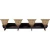 Symphony 4-Light Oil-Rubbed Bronze Bath Vanity Light by Maxim Lighting