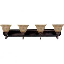 Symphony 4-Light Oil-Rubbed Bronze Bath Vanity Light by Maxim Lighting
