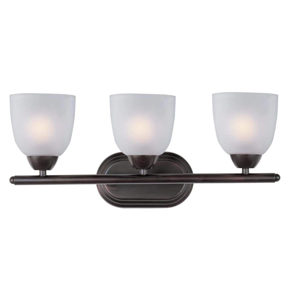 Axis 3-Light Bath Oil Rubbed Bronze Vanity Bath Light by Maxim Lighting 1 Axis 3-Light Bath Oil Rubbed Bronze Vanity Bath Light by Maxim Lighting