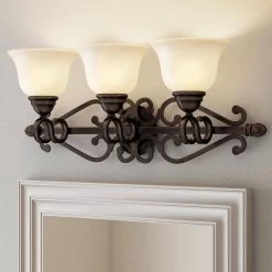 Manor 3-Light Oil-Rubbed Bronze Bath Vanity Light by Maxim Lighting -Maxim Lighting Sales Store oil rubbed bronze maxim lighting vanity lighting 12213fioi 40 1000