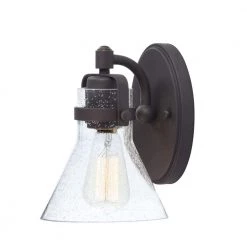 Seafarer 6 in. Wide Oil Rubbed Bronze Sconce by Maxim Lighting