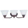 Malaga 3-Light Oil-Rubbed Bronze Bath Light Vanity by Maxim Lighting