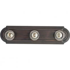 Essentials 3-Light Oil-Rubbed Bronze Bath Vanity Light by Maxim Lighting