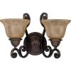 Symphony 2-Light Oil-Rubbed Bronze Sconce by Maxim Lighting