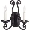 Manor 2-Light Oil-Rubbed Bronze Sconce by Maxim Lighting