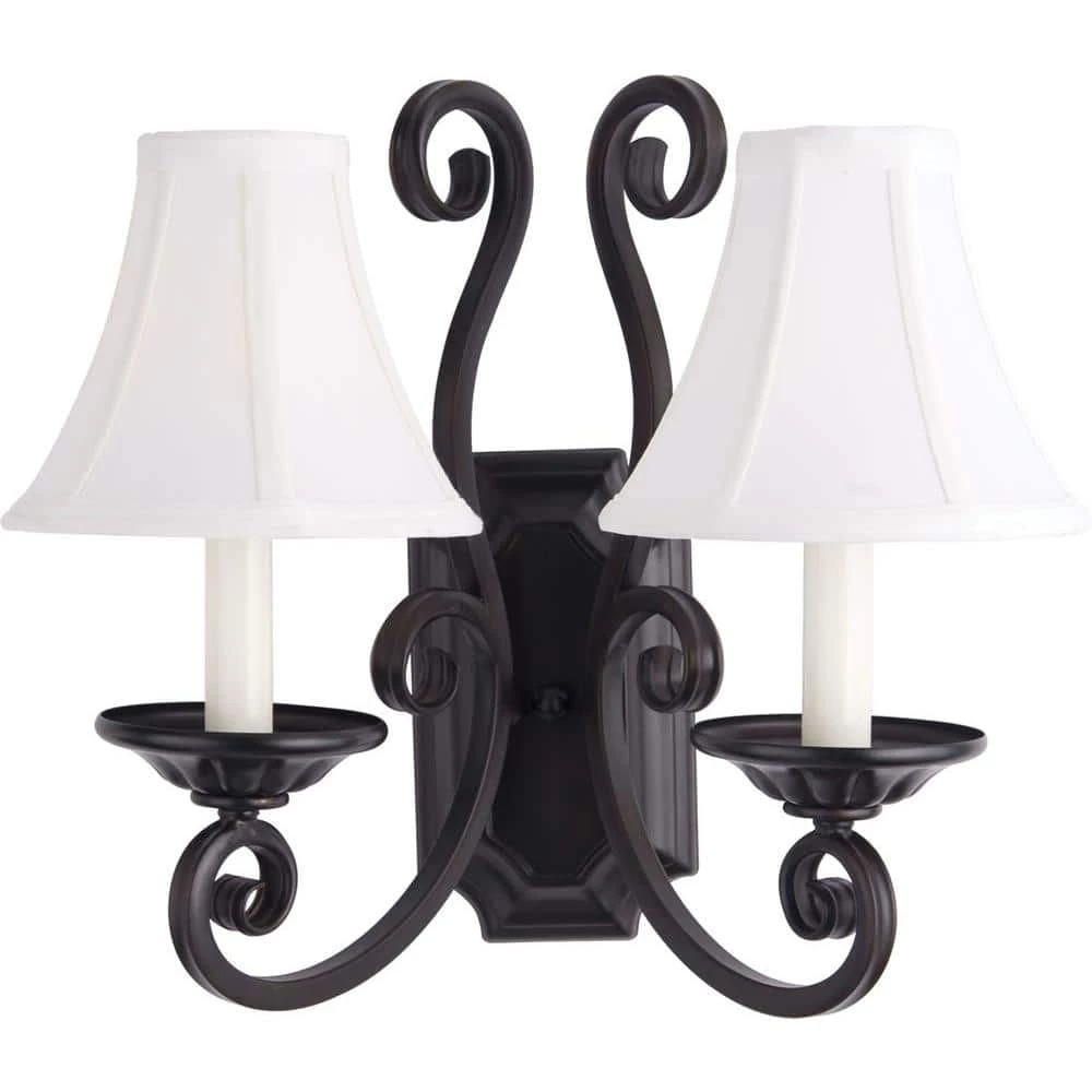 Manor 2-Light Oil-Rubbed Bronze Sconce by Maxim Lighting 1 Manor 2-Light Oil-Rubbed Bronze Sconce by Maxim Lighting