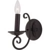 Loft 1-Light Oil-Rubbed Bronze Sconce by Maxim Lighting