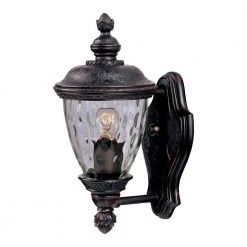 Carriage House DC 1-Light Oriental Bronze Outdoor Wall Mount Sconce by Maxim Lighting