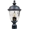 Carriage House Vivex 1-Light Oriental Bronze Outdoor Pole/Post Mount by Maxim Lighting