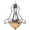 Fremont 3-Light Platinum Dusk Pendant by Maxim Lighting