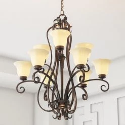 Fremont 9-Light Platinum Dusk Chandelier by Maxim Lighting -Maxim Lighting Sales Store platinum dusk maxim lighting chandeliers 22246wspd a0 1000