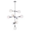 Molecule 9-Light Polished Chrome Pendant by Maxim Lighting