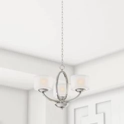 Elle 3-Light Polished Chrome Semi-Flush Mount Light by Maxim Lighting 9 Elle 3-Light Polished Chrome Semi-Flush Mount Light by Maxim Lighting -Maxim Lighting Sales Store polished chrome maxim lighting chandeliers 19041ftpc 1d 1000