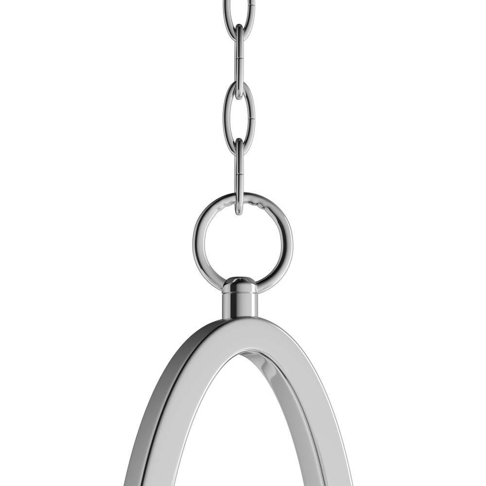 Elle 3-Light Polished Chrome Semi-Flush Mount Light by Maxim Lighting 3 Elle 3-Light Polished Chrome Semi-Flush Mount Light by Maxim Lighting - Image 3