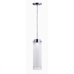 Scope 1-Light Polished Chrome Pendant by Maxim Lighting