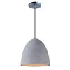 Crete 1-Light Polished Chrome Pendant by Maxim Lighting