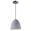 Crete 1-Light Polished Chrome Pendant by Maxim Lighting