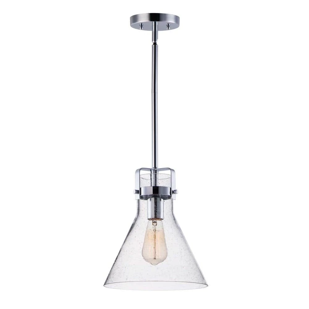 Seafarer 1-Light Polished Chrome Pendant by Maxim Lighting 1 Seafarer 1-Light Polished Chrome Pendant by Maxim Lighting