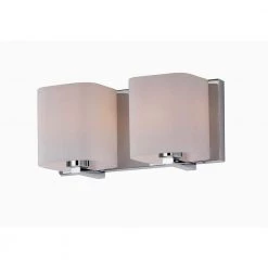 Wrap 12.5 in. Wide 2-Light Polished Chrome Vanity Light by Maxim Lighting